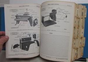 1963-1968 Dodge Truck Dealer Parts Catalog Book A100 Pickup 4WD Medium HD All