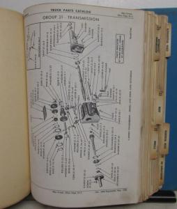 1963-1968 Dodge Truck Dealer Parts Catalog Book A100 Pickup 4WD Medium HD All