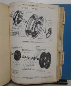1963-1968 Dodge Truck Dealer Parts Catalog Book A100 Pickup 4WD Medium HD All