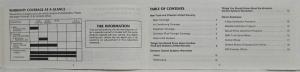1985 GMC Safari Van Warranty and Owner Assistance Information - Except CA