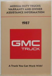 1987 GMC Truck Series 4 thru 7 Warranty and Assistance Information