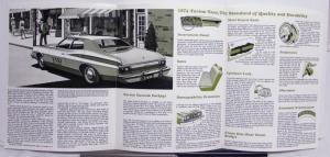 1974 Ford Torino Taxicabs Options Specifications Sales Tri-Folder