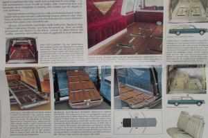 1977 Cadillac Miller Meteor Crestwood Classic Funeral Coach Bodies Brochure
