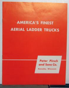 1962 Peter Pirsch Aerial Ladder Trucks America