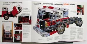 1990 Simon-Duplex Tilt Cab Custom Chassis Vanguard Diagram Sales Tri-Folder