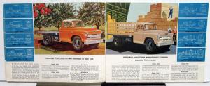 1955 Chevrolet Truck Pickup Stake Panel COE Fwd Control Bus Full Line Brochure