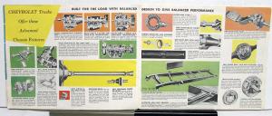 1955 Chevrolet Truck Pickup Stake Panel COE Fwd Control Bus Full Line Brochure