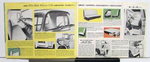 1955 Chevrolet Truck Pickup Stake Panel COE Fwd Control Bus Full Line Brochure
