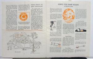 1936 Pontiac Owner Magazine Save Gasoline Pricing Engine Conditioning