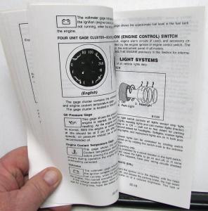 1990 GMC Medium Duty Truck and Chassis Owners Manual Includes School Bus Chassis