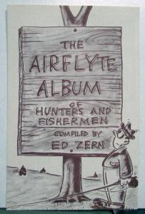 1952 Nash Airflyte Album Of Hunters And Fishers Sales Folder