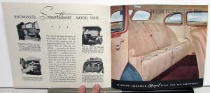 1937 Chrysler Royal Imperial Airflow Original Color Sales Brochure