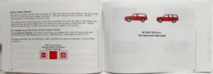 1991 GMC S-15 Jimmy Owners Manual