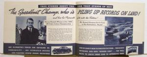 1938 Plymouth True Stories & Testimonials From Real Car Owners Booklet