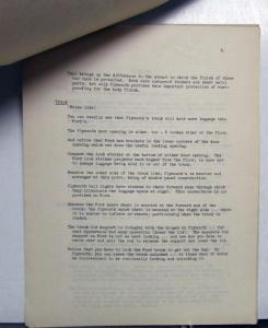 1940 Plymouth RoadKing Chevrolet Master 85 Four Door Sedans Comparison Sheets