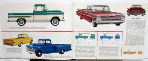 1959 Chevrolet Truck Pickup El Camino Series 31 32 36 38 Sales Brochure Original