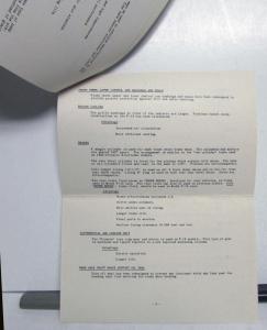 1946 Plymouth Spot Info Mechanical & Body Changes For P-14 P-15 Sheets
