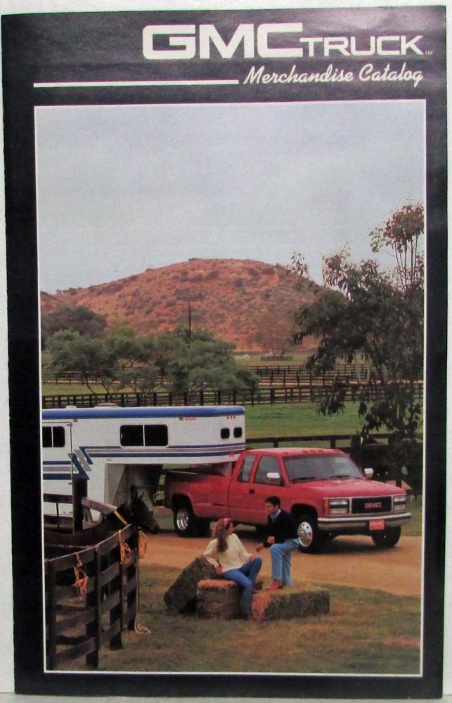 1992 GMC Truck Merchandise Catalog