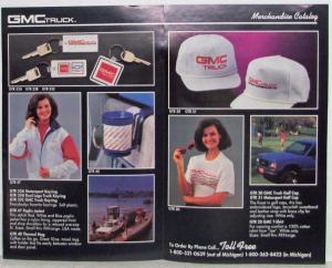 1992 GMC Truck Merchandise Catalog