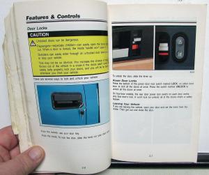 1993 GMC Sierra Pickup Truck Owners Manual