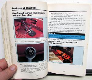 1993 GMC Sierra Pickup Truck Owners Manual