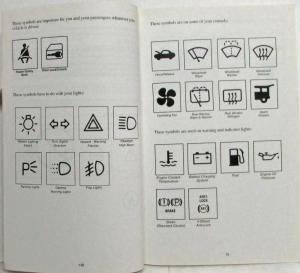 1994 GMC Truck Safari Owners Manual