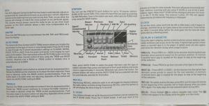 1995 Delco Electronics How to Operate Your New Radio/Tape/CD Folder Brochure