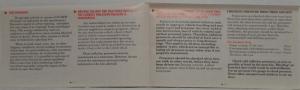 1995 Michelin Tires Owners Manual/Limited Warranty Brochure