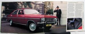 1976 Chrysler Avenger IMP Hunter Sceptre Rapier 180 2 Litre Brochure UK MARKET