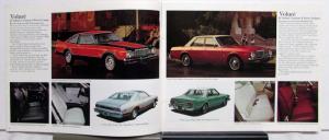 1976 Chrysler Plymouth Cordoba Gran Fury Volare Valiant Duster Voyager Brochure