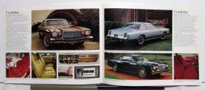 1976 Chrysler Plymouth Cordoba Gran Fury Volare Valiant Duster Voyager Brochure