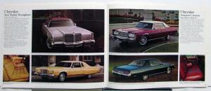 1976 Chrysler Plymouth Cordoba Gran Fury Volare Valiant Duster Voyager Brochure