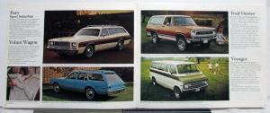 1976 Chrysler Plymouth Cordoba Gran Fury Volare Valiant Duster Voyager Brochure