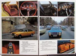 1975 Chrysler El Gran Cambio Features Options Sales Brochure SPANISH TEXT