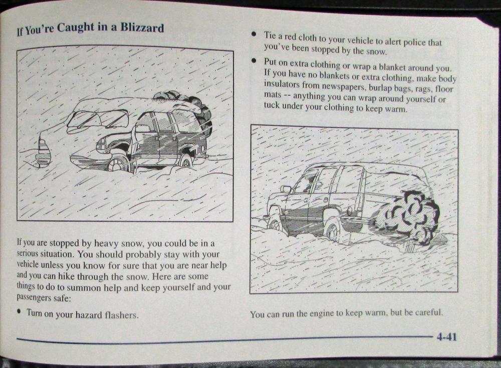 2000 GMC Yukon Denali Owners Manual w/ Case &amp; Light Duty Truck Warranty ...