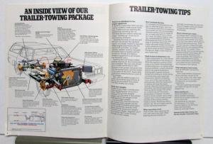 1975 Chrysler Plymouth Fury Valiant Cordoba Voyager Duster Trailer Towing Guide