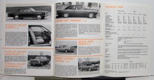 1974 Chrysler Plymouth Dodge Valiant Dart Swinger Coronet TriFolder SWEDISH TEXT