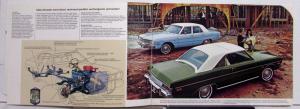 1974 Chrysler Valiant Scamp Challenger Coronet Options Brochure GERMAN TEXT