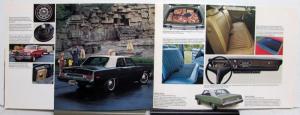 1974 Chrysler Valiant Scamp Challenger Coronet Options Brochure GERMAN TEXT