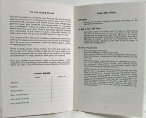 1971-1975 Hayes Trucks LTD Owners/Operators Manual - Known for Logging Trucks