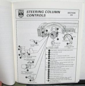 1984 Pontiac Fiero Owners Manual and Revised Maintenance Schedule