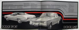 1973 Chrysler Dodge 3700 Hardtop SE Valiant VIP Dart Sport Brochure GERMAN TEXT