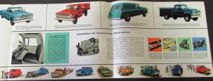 1959 Chevrolet Truck Dealer Folder Series 4-Wheel Drive Models Original