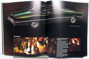 1969 Chrysler Newport 300 Town & Country Color Options Measurements Brochure