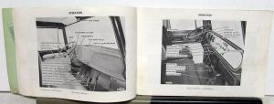 1965 International Loadstar Models Operators Manual Operation Maintenance Lube