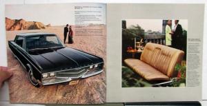 1968 Chrysler New Yorker Town & Country 300 Newport Options Features Brochure