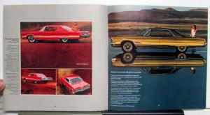 1968 Chrysler New Yorker Town & Country 300 Newport Options Features Brochure