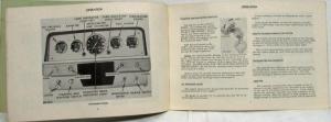 1965-1971 International Metro and Metro-Lite Models Operators Manual