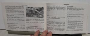 1972 International Scout II and Scout II 4x4 Series Owners Manual