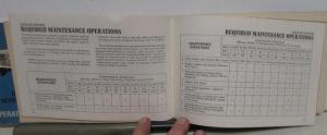 1973 International Scout II & Scout II 4x4 Series Owners Manual W/Emissions Book